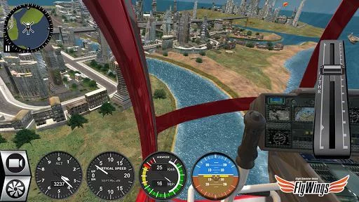 Изображение игры: Helicopter Simulator 2016 Free