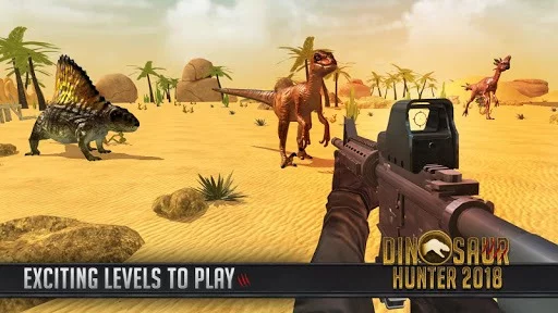 Изображение игры: Dinosaur Hunter 2018