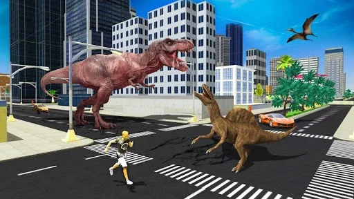 Изображение игры: Dinosaur Games Simulator 2018