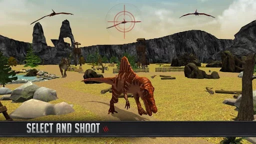 Изображение игры: Dinosaur Hunter 2018