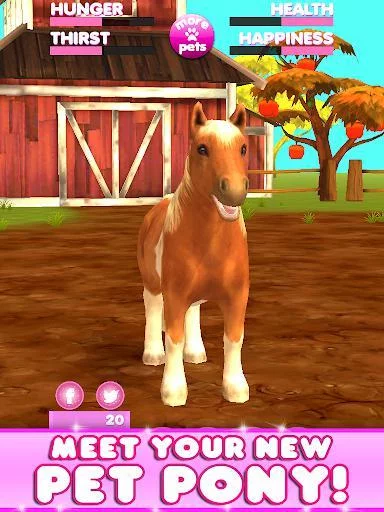 Изображение игры: Virtual Pet Pony