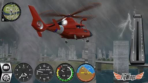 Изображение игры: Helicopter Simulator 2016 Free