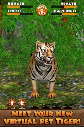 Изображение игры: Virtual Pet Tiger