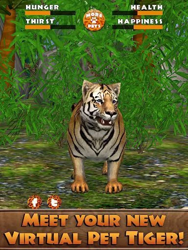 Изображение игры: Virtual Pet Tiger