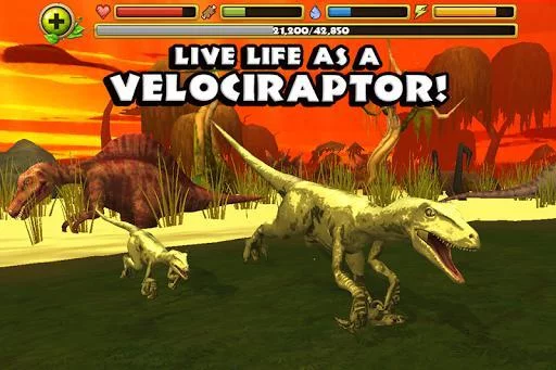 Изображение игры: Jurassic Life: Velociraptor