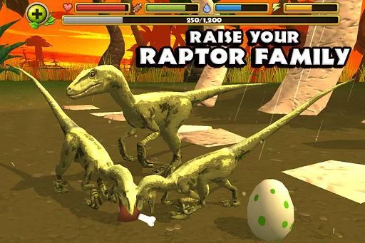 Изображение игры: Jurassic Life: Velociraptor