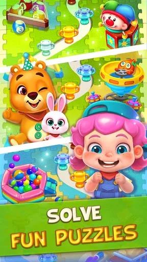 Изображение игры: Toy Party: Match Three Game in Six Directions!
