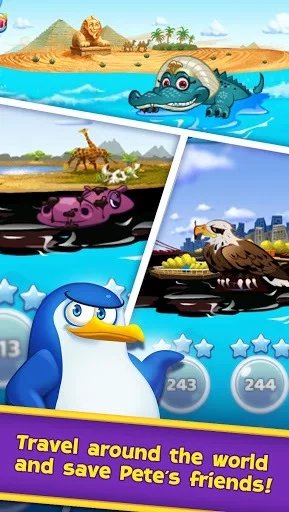 Изображение игры: Pengle - Penguin Match 3