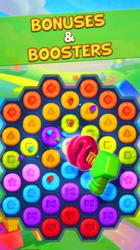 Изображение игры: Toy Party: Match Three Game in Six Directions!