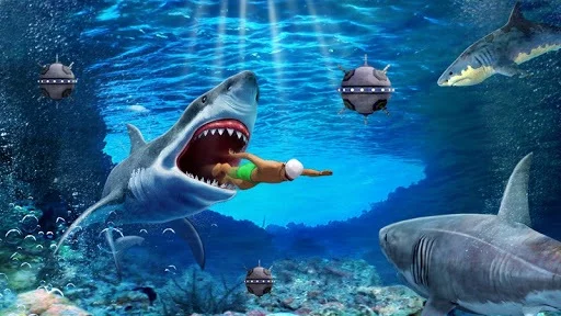Изображение игры: Shark Hunt Revolution – Run to Survival