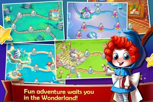 Изображение игры: Solitaire in Wonderland - Golf Patience Card Game