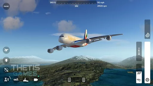 Изображение игры: Flight Simulator 2018 FlyWings Free
