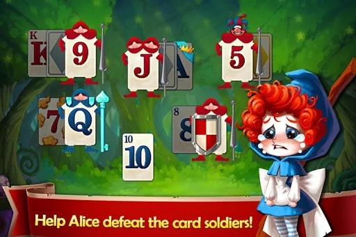 Изображение игры: Solitaire in Wonderland - Golf Patience Card Game