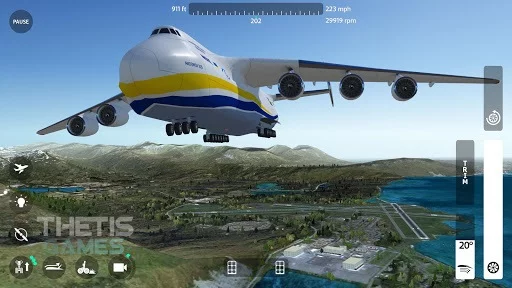 Изображение игры: Flight Simulator 2018 FlyWings Free