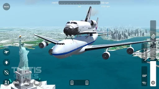 Изображение игры: Flight Simulator 2018 FlyWings Free