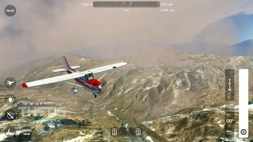 Изображение игры: Flight Simulator 2018 FlyWings Free