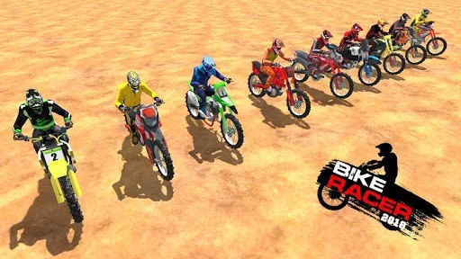 Изображение игры: Bike Racer 2018