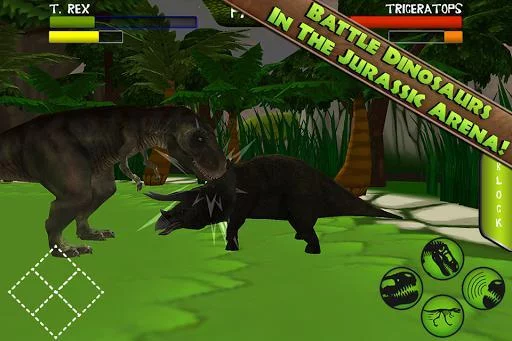 Изображение игры: Jurassic Arena: Dinosaur Fight