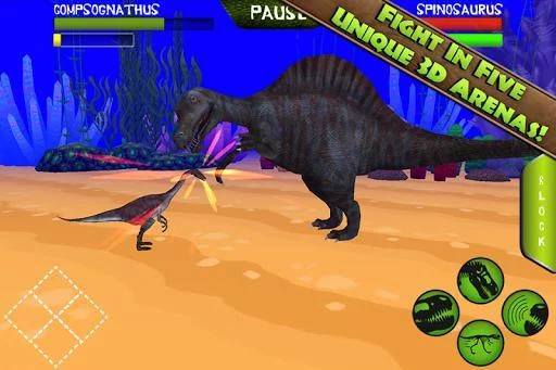 Изображение игры: Jurassic Arena: Dinosaur Fight