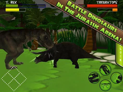 Изображение игры: Jurassic Arena: Dinosaur Fight