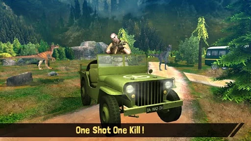 Изображение игры: Safari Dino Hunter 2 - Dinosaur Games