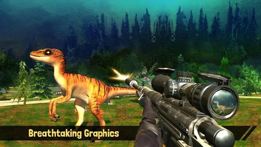 Изображение игры: Safari Dino Hunter 2 - Dinosaur Games