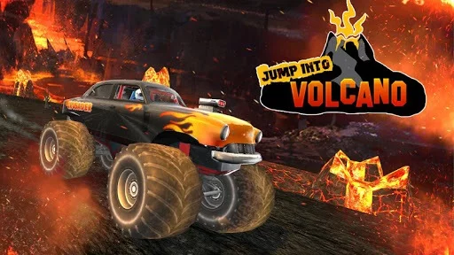 Изображение игры: Jump Into Volcano