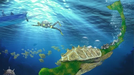 Изображение игры: Shark Dragon Simulator