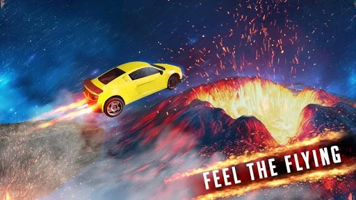 Изображение игры: Jump Into Volcano