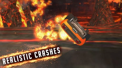 Изображение игры: Jump Into Volcano