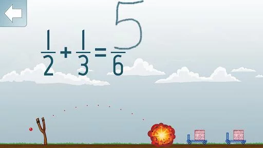 Изображение игры: Adding Fractions Math Game