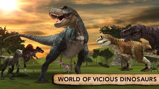 Изображение игры: Dinosaur Simulator 2016