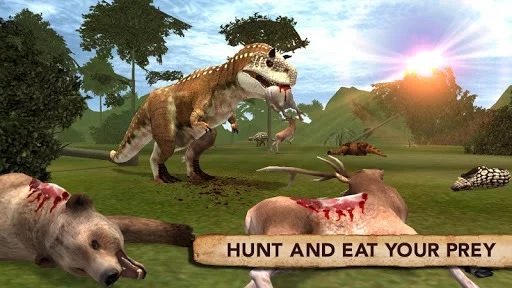 Изображение игры: Dinosaur Simulator 2016