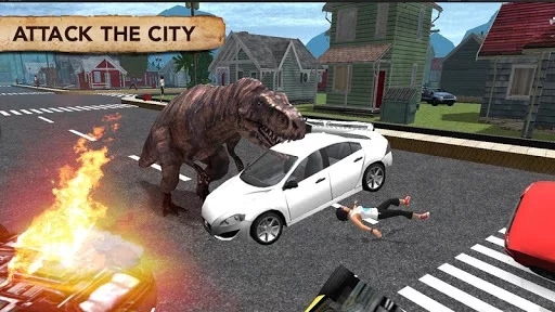 Изображение игры: Dinosaur Simulator 2016