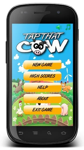 Изображение игры: Tap That Cow