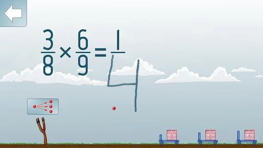 Изображение игры: Multiplying Fractions