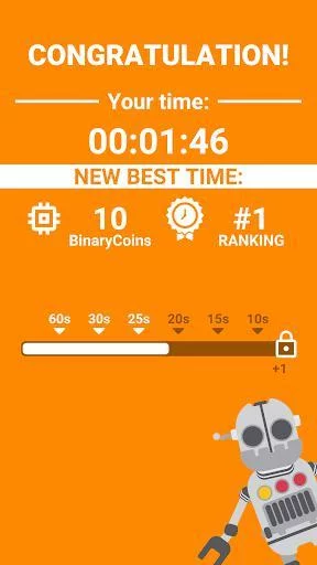 Изображение игры: Binary Grid - Math game