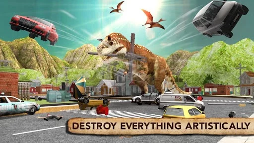 Изображение игры: Dinosaur Simulator 2016