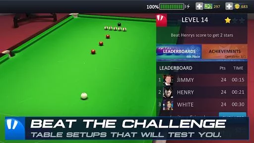Изображение игры: Snooker Stars - 3D Online Sports Game
