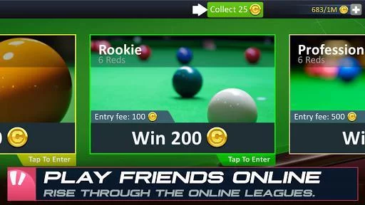 Изображение игры: Snooker Stars - 3D Online Sports Game