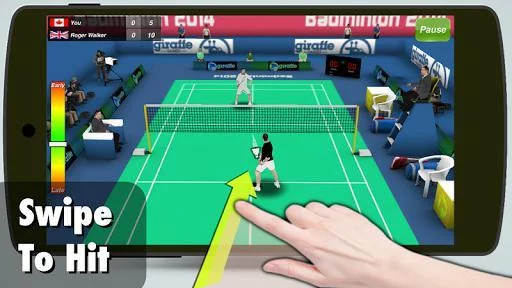 Изображение игры: Badminton 3D