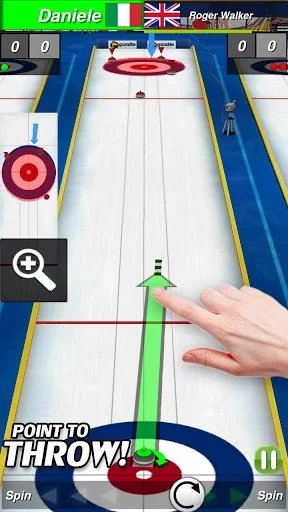 Изображение игры: Curling 3D