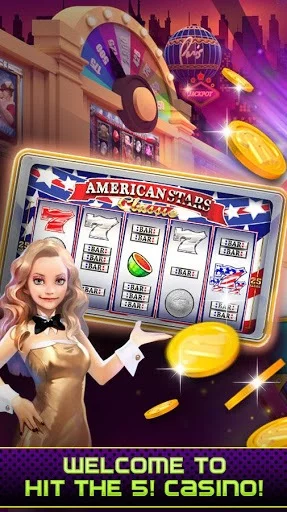 Изображение игры: Hit the 5 Casino - Free Slots