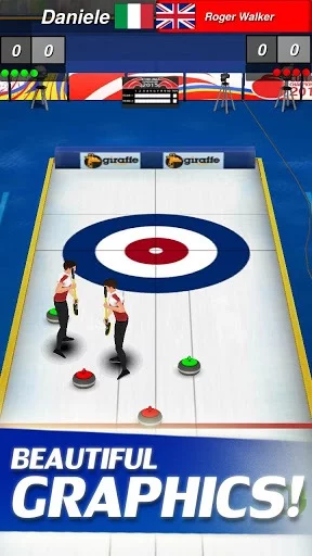 Изображение игры: Curling 3D
