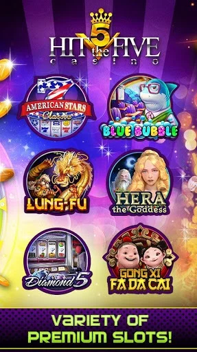 Изображение игры: Hit the 5 Casino - Free Slots