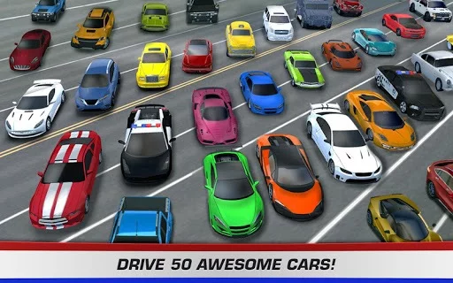 Изображение игры: 3D Car Driving Simulator - President Donald Trump