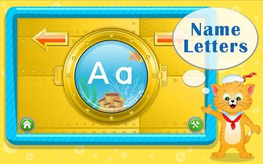 Изображение игры: Learn ABC Letters with Captain Cat