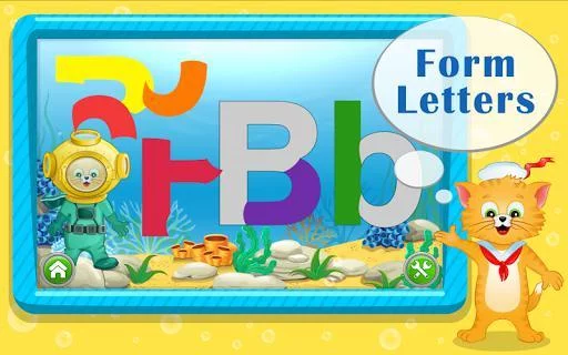 Изображение игры: Learn ABC Letters with Captain Cat