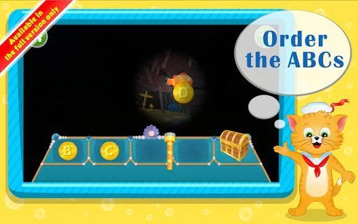Изображение игры: Learn ABC Letters with Captain Cat