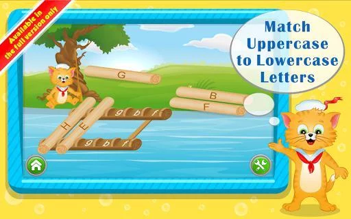 Изображение игры: Learn ABC Letters with Captain Cat